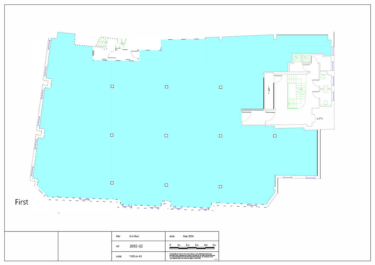 First floor plan